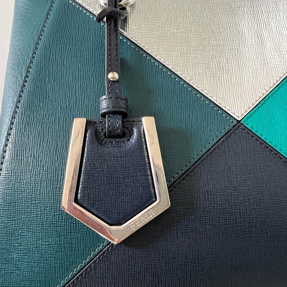 FENDI 2 Jours Leather Handbag - Picture 7 of 9